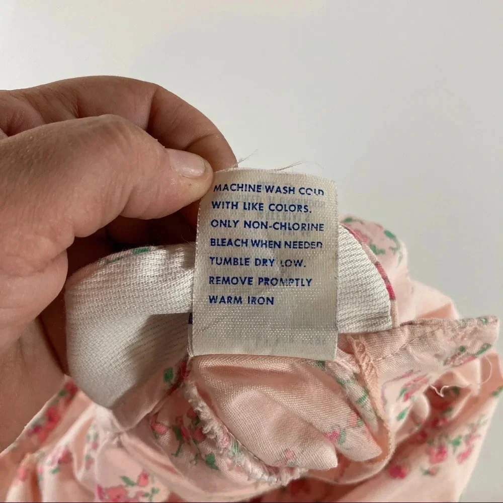 Vintage Polly Flinders Floral Dress Size 5